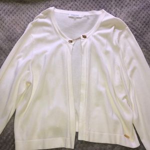 White Cardigan